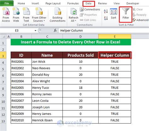 delete every other row excel|How to delete every other row or every Nth row in Excel .